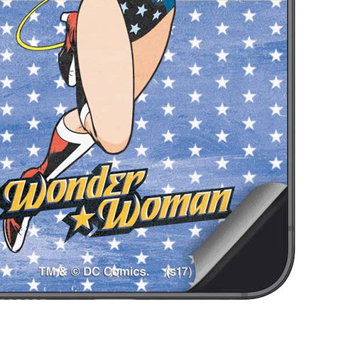 DC Comics Wonder Woman Ready to Fight Galaxy S25 Skin
